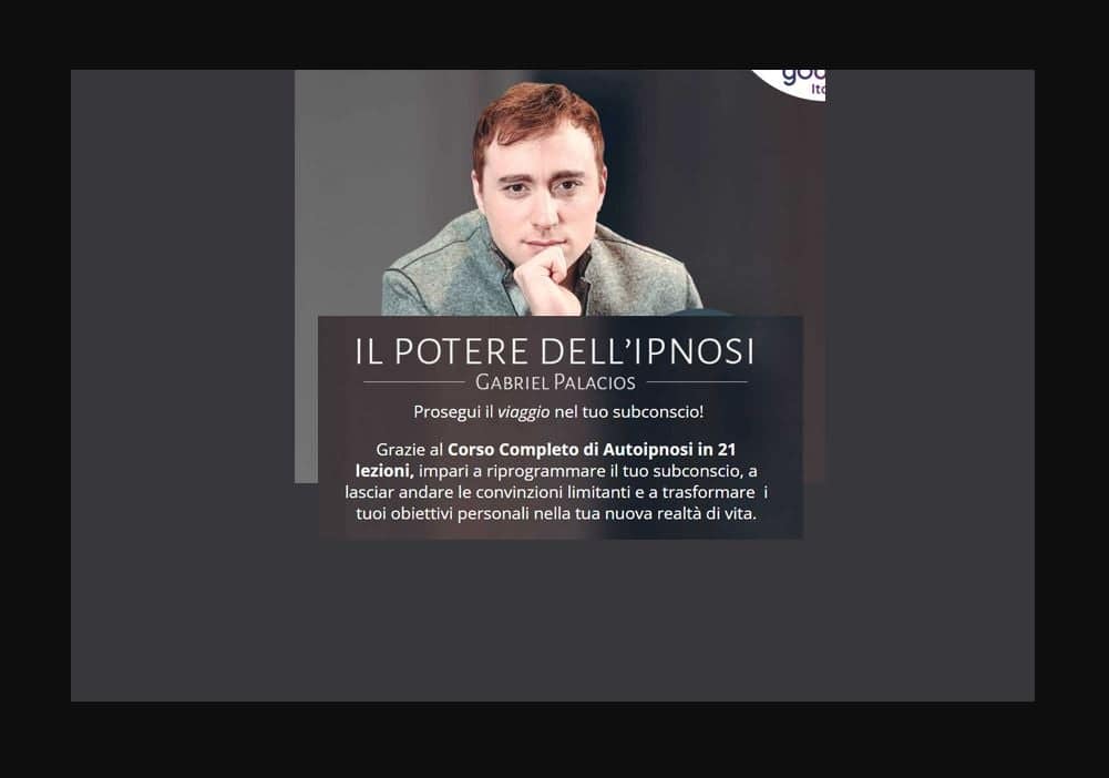 Corso Il Potere Dell’Ipnosi – Gabriel Palacios (italiano)