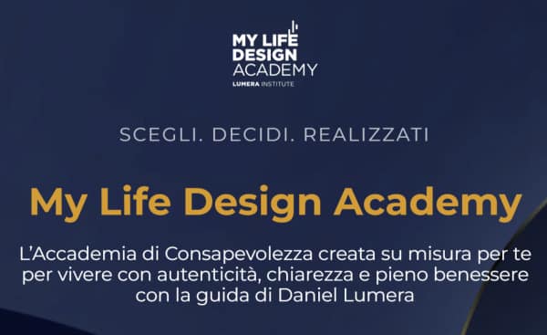My Life Design Academy 3.0 – Daniel Lumera
