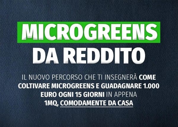 Microgreens da Reddito (Premium) – Rendita Agricola